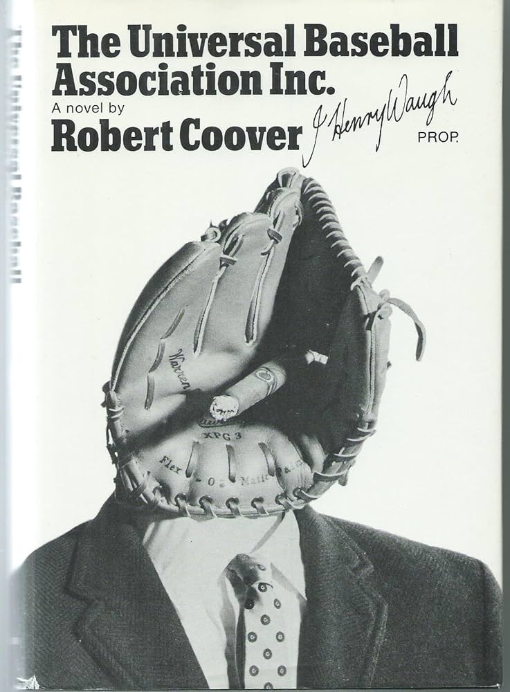 the cover of Robert Coover's The Universal Baseball Association